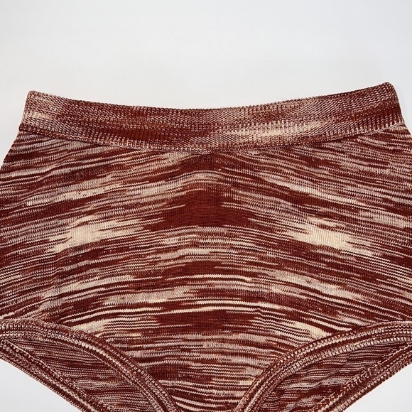 FOR LOVE and Lemons Brown High Rise Swimwear / Sleepwear shorts size Small - Picture 6 of 12